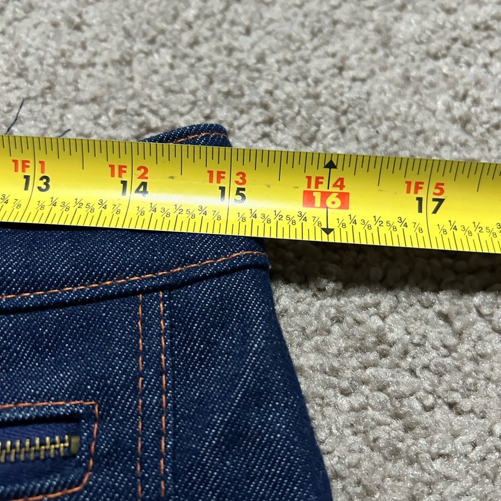 Vintage 70s/80s Jeans That Fit JTF Raw Denim - Picture 5 of 7